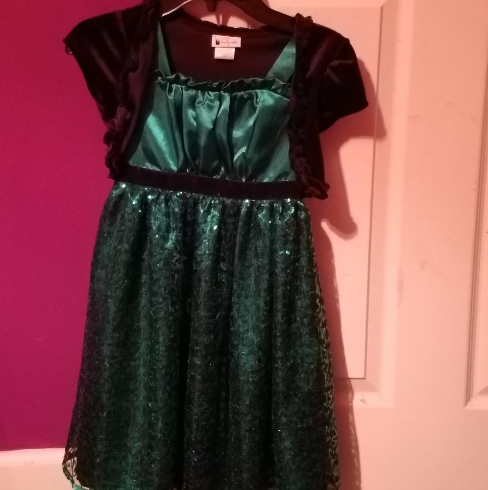 Green dress